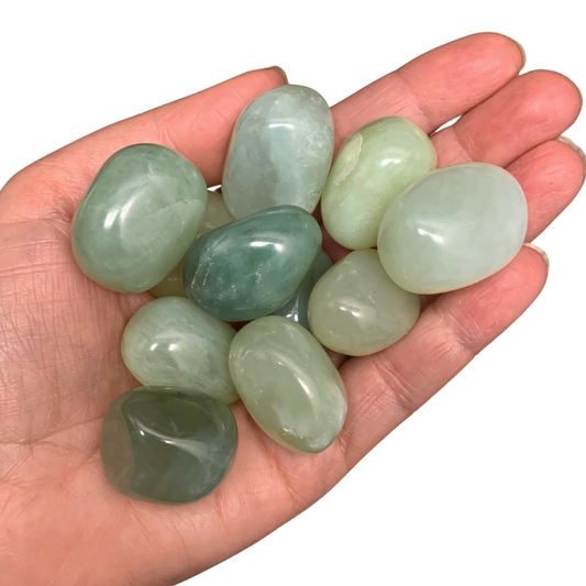 New Jade Tumbled Stones