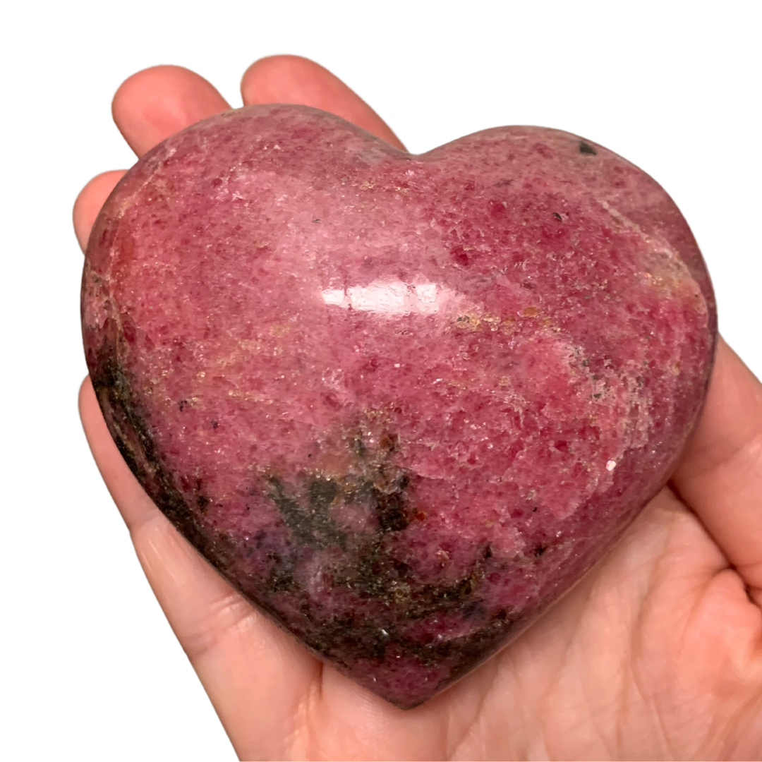 Rhodonite Hearts