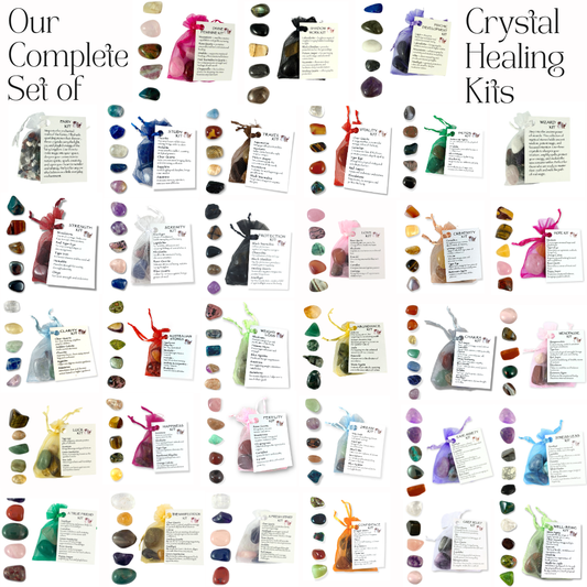 33 Healing Crystal Kits - Complete Set