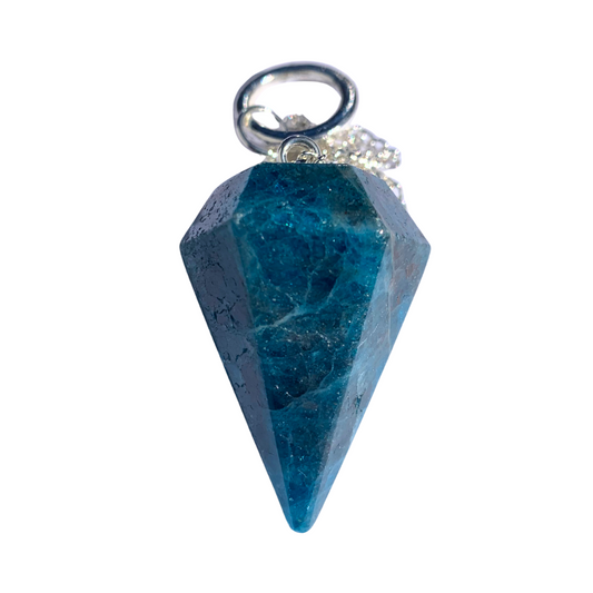 Blue Apatite Pendulum
