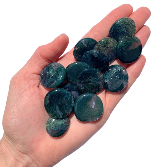 Agate, Moss Flatstones (Bra Buddies)