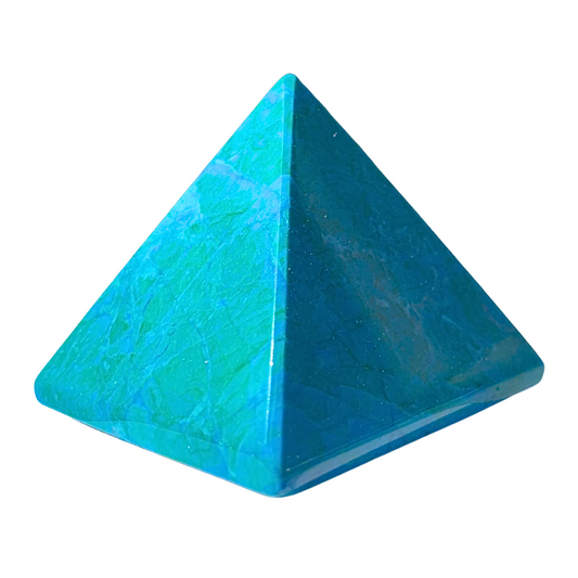 Chrysocolla Howlite Pyramid