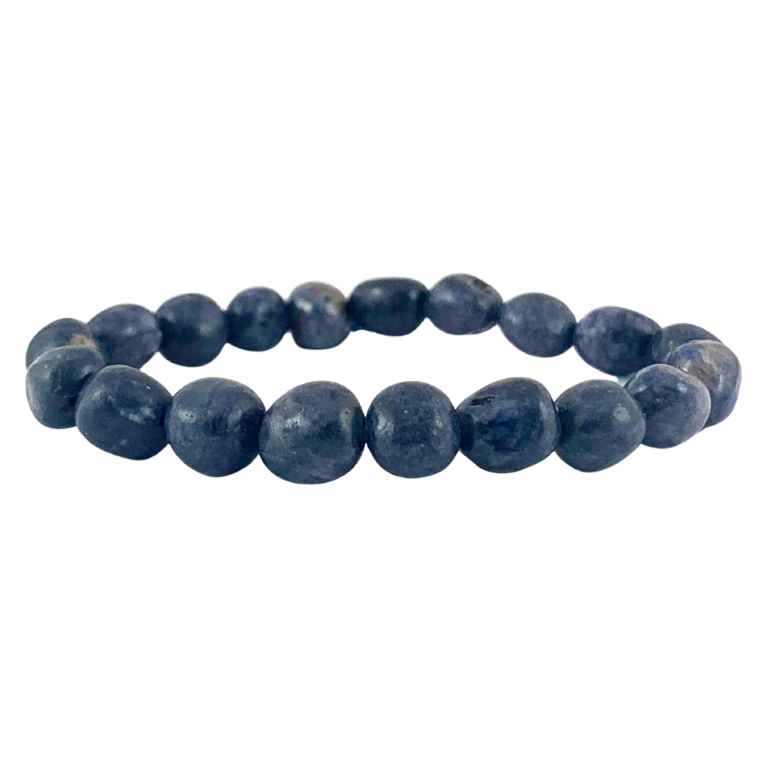 Sapphire Tumbled Stone Bracelet