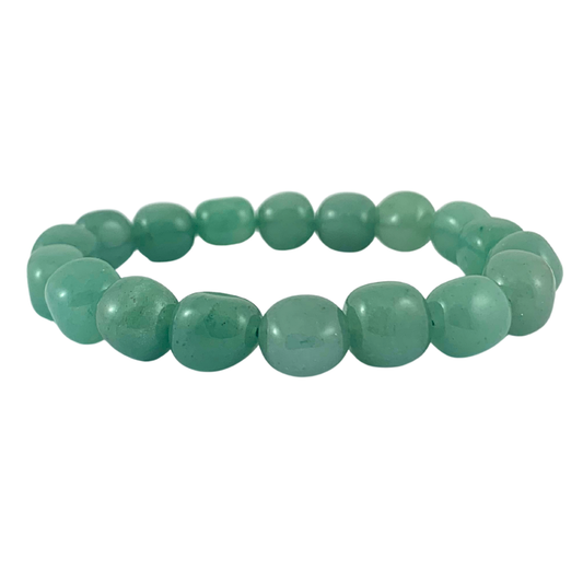Aventurine, Green Tumbled Stone Bracelet