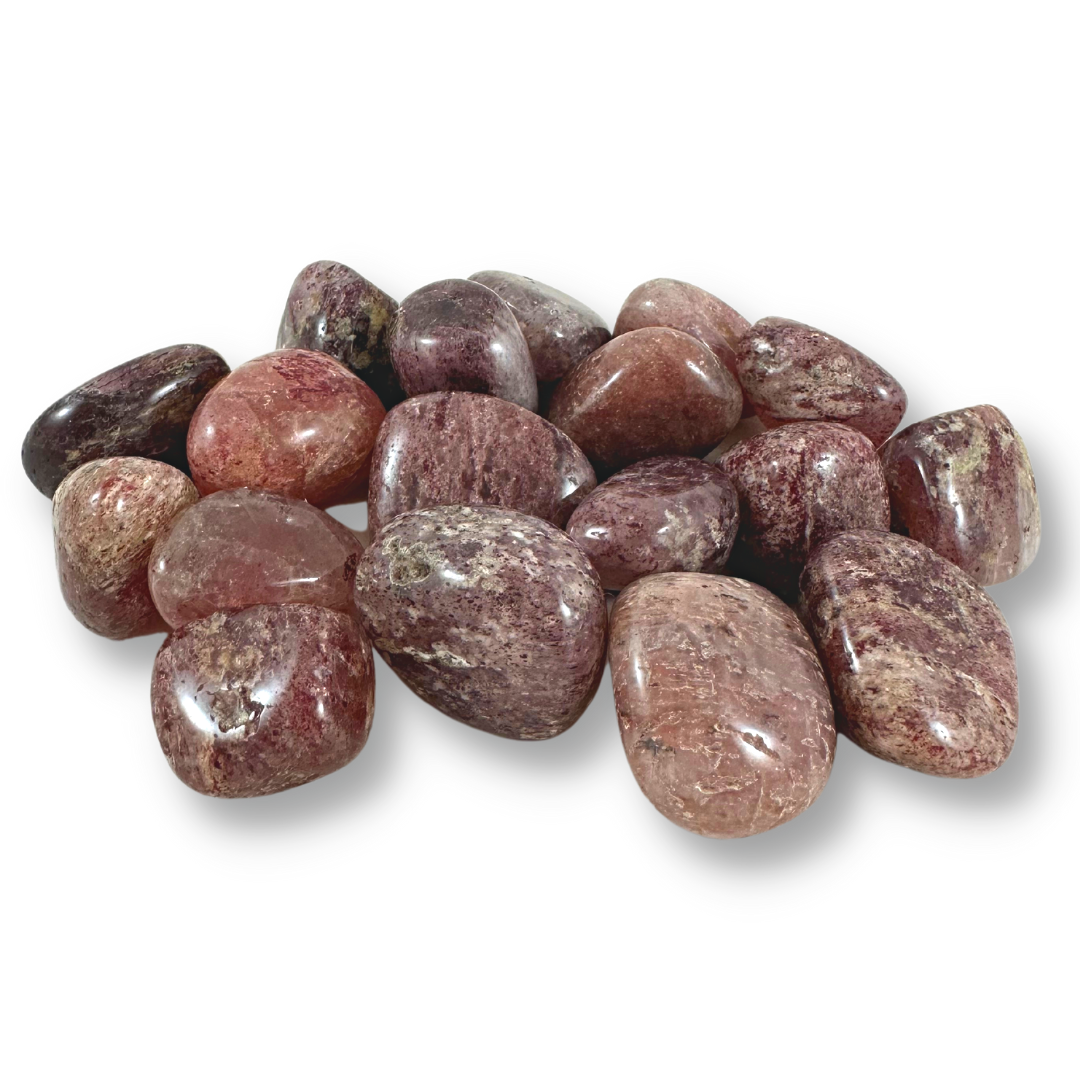 Quartz, Strawberry Tumbled Stones